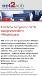 Mobile Screenshot of net2web.at